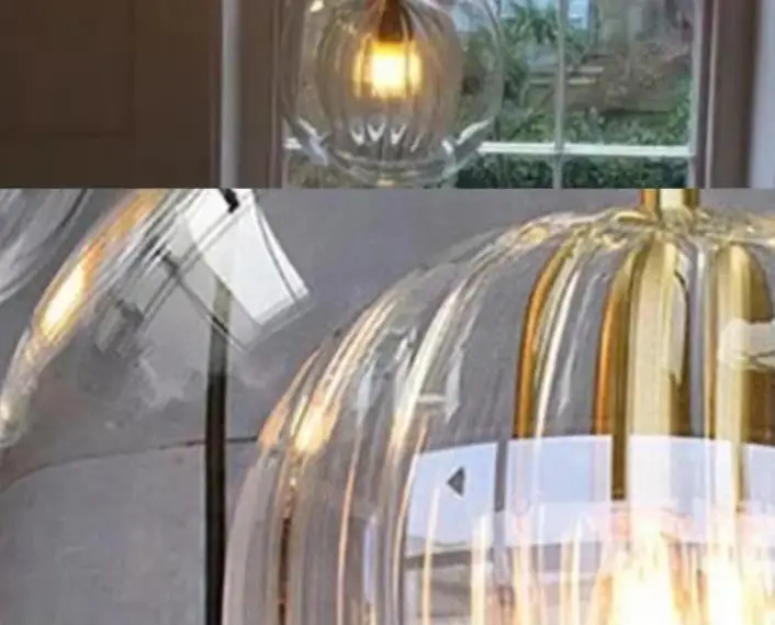 

Nordic Glass Pendant Light LED glass Hanging Lamp For Dining Room Living Room Coffee Shope Home Indoor Decor Lighting Fixtures