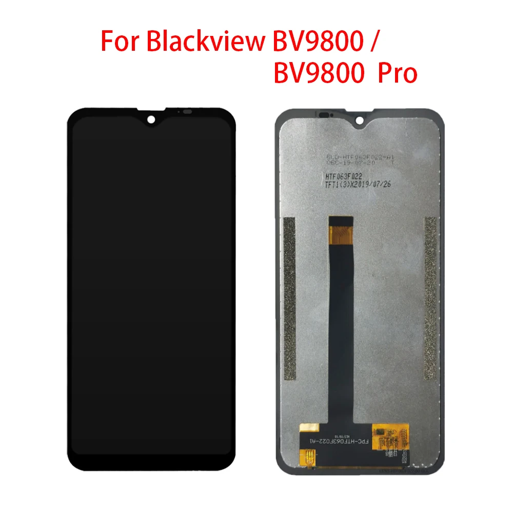 100% New Tested LCD Display For Blackview BV9800 Pro LCD Display+Touch Screen Digitizer Assembly For BV9800 Replacement