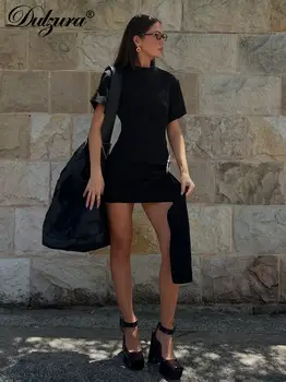 2025 女士洋裝 腰帶褶皺中長洋裝 女士無袖夏季洋裝 女士針織派對洋裝 女士吊帶裙 8 最佳銷售 高級連身裙 - №7