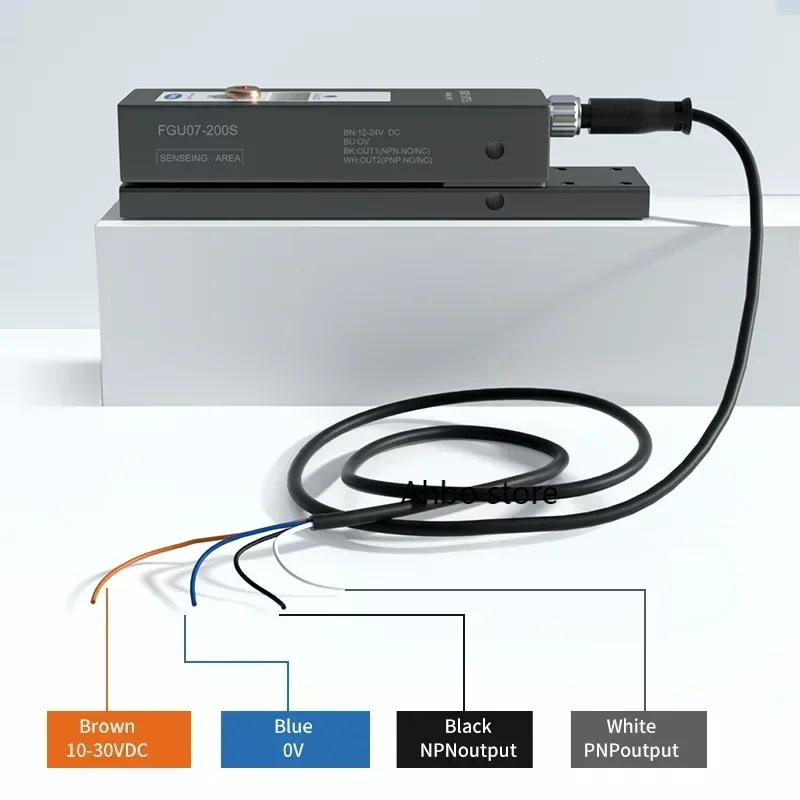 FGU07-200S_High quality labeling machine detects transparent labels, hot gold and silver capacitive eye sensor, label sensor