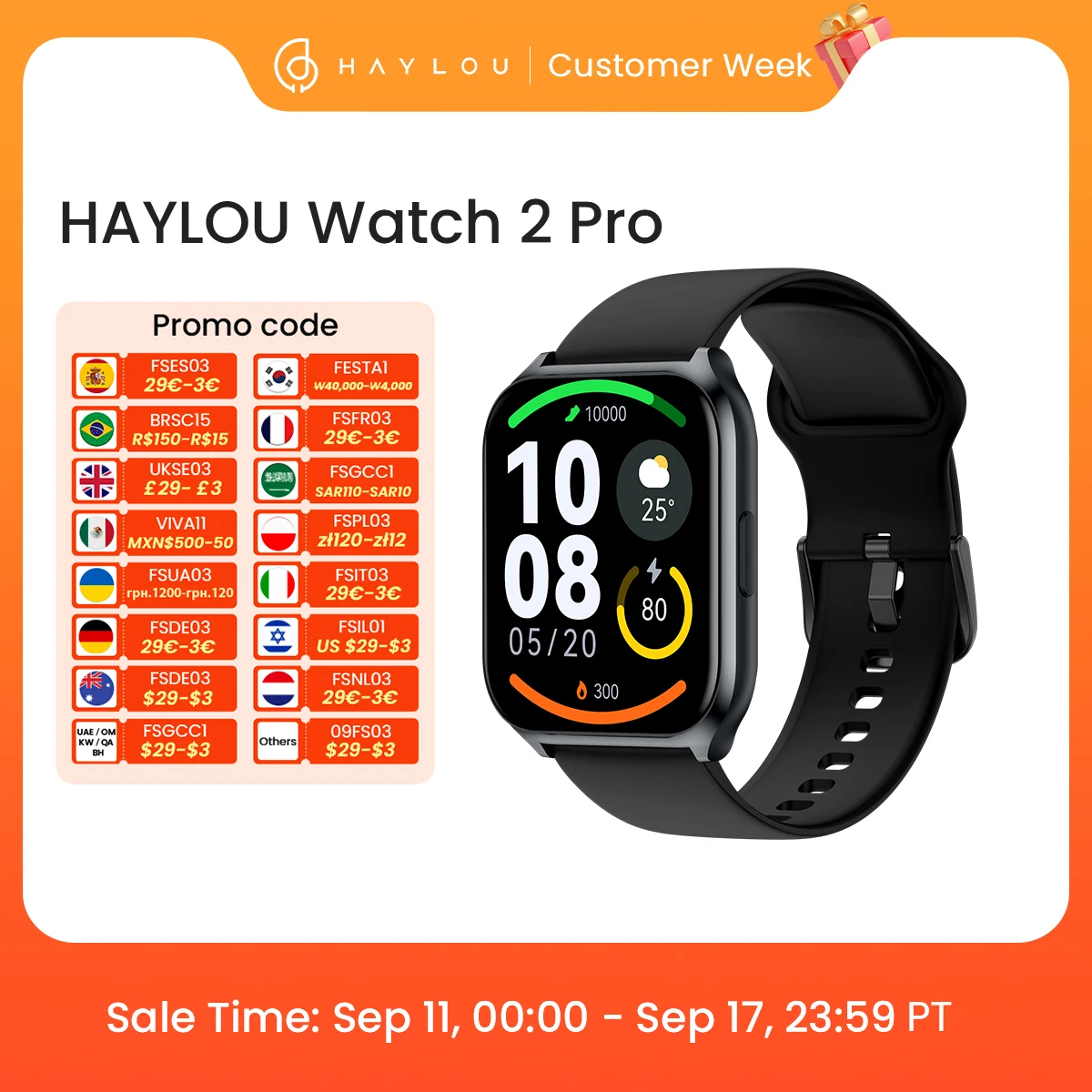 HAYLOU Watch 2 Pro (LS02 Pro) Smartwatch 1.85inch Large Display 100 Workout Modes Smart Watch for Men Heart Rate Monitoring