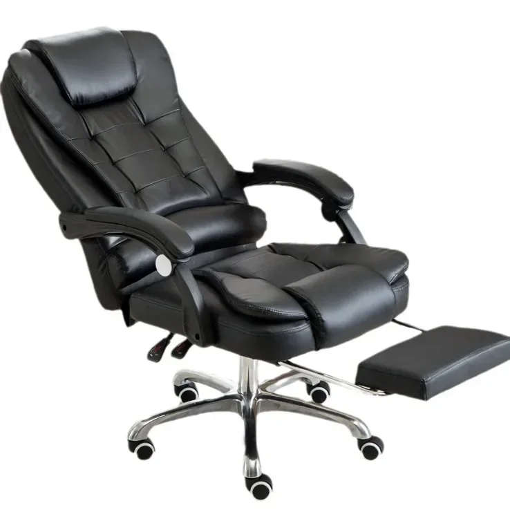

Home Computer chair office lazy learning massage boss chair reclining home footrest ergonomic swivel chair