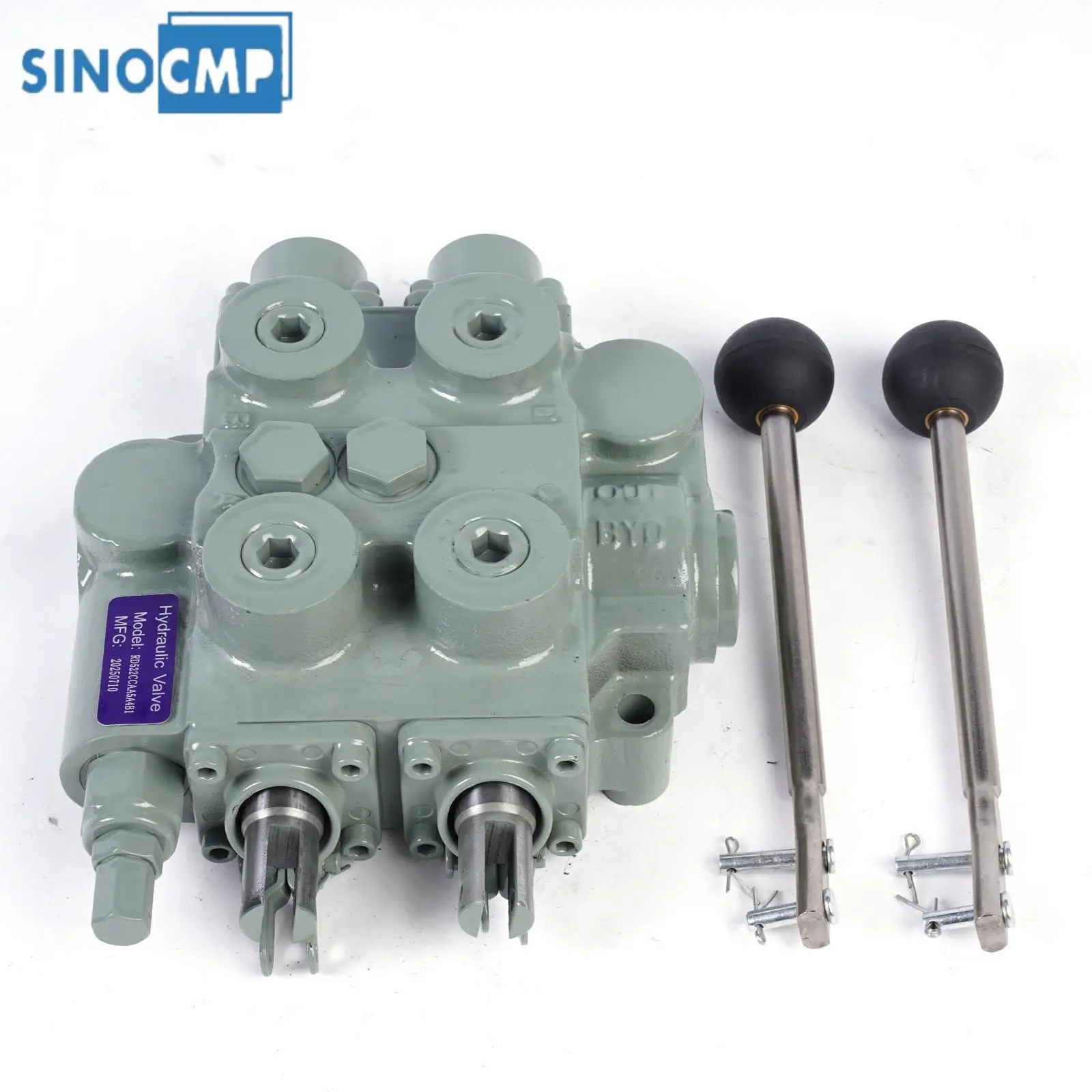 Hydraulic Valve RD522CCAA5A4B1 For 2-Spool 25 GPM PRINCE Double-Acting Hydraulic Valves 9-6702 Engine Excavator Accessories Part