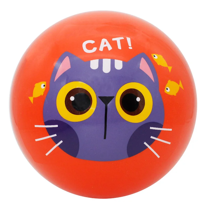 Patting Ball For Kindergarten Children Small Rubber Inflatable Sports PVC Toy Ball Safe Soft Baby Kids Play Ball Indoor Outdoor