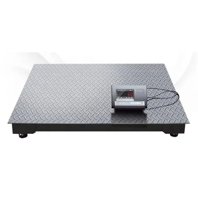2026 1.2x1.2m Digital Platform Scale 0-3 Ton Industrial Floor Scale A12E Indicator for Cattle Weighing Force Sensors Load Cells