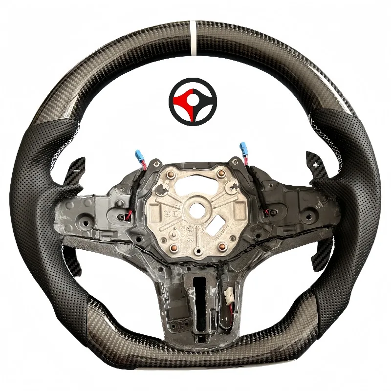 

Для G20 рулевое колесо из настоящего углеродного волокна, модернизированное и модифицированное для алькантары, индивидуальное автомобильное рулевое колесо для 3 серии