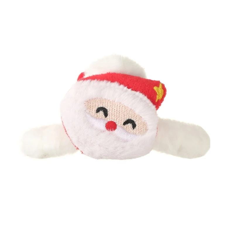 Hair Claw Clip for Christmas Santa Plush Ponytail Catch Hair Barrettes Unique Adornment Hairpin Fashion Decorations Dropship