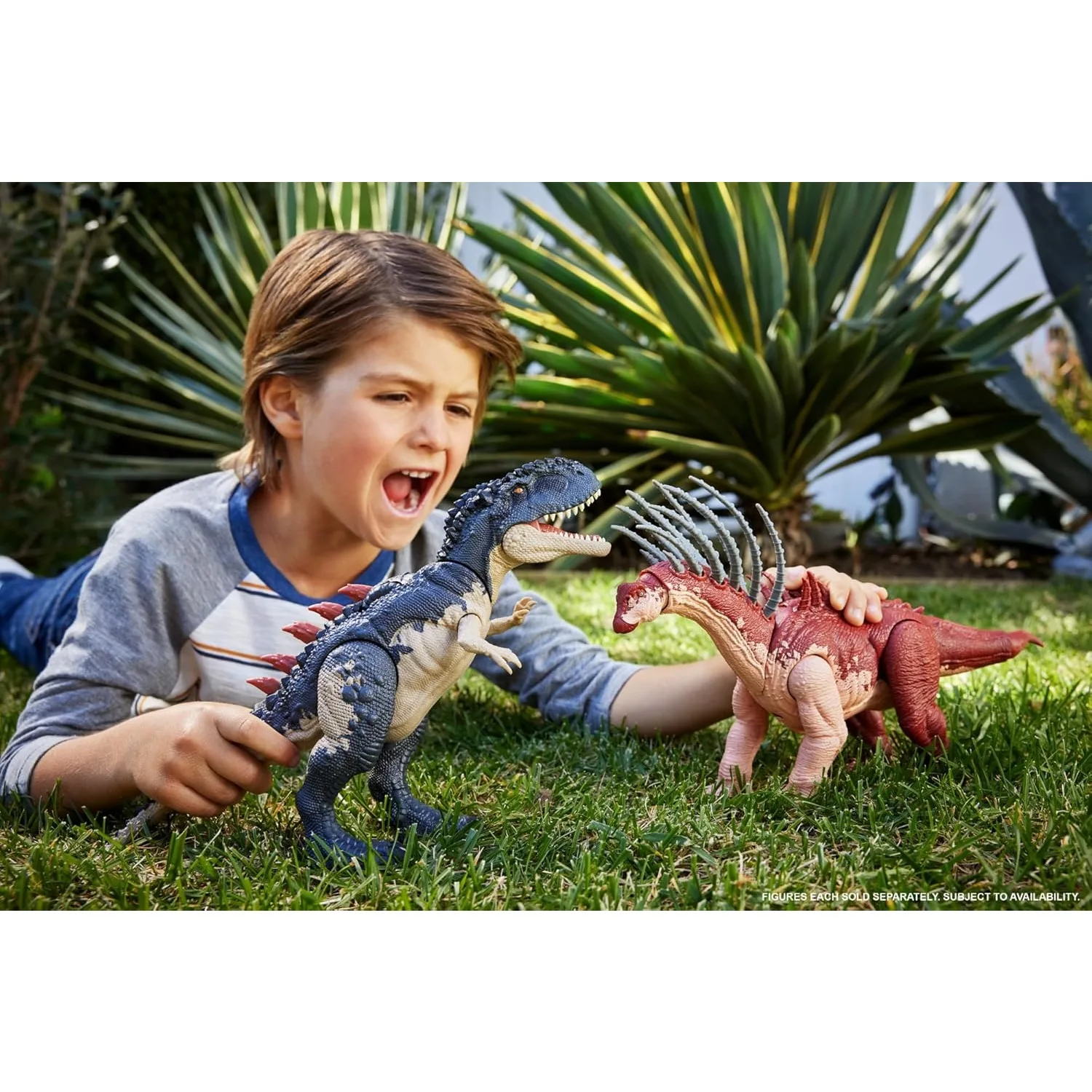 Originele Mattel Jurassic World Chaos Theory Gigantische Trackers Mapusaurus Action Figure Dinosaurus Speelgoed voor Jongen Kerstcadeau HTK81