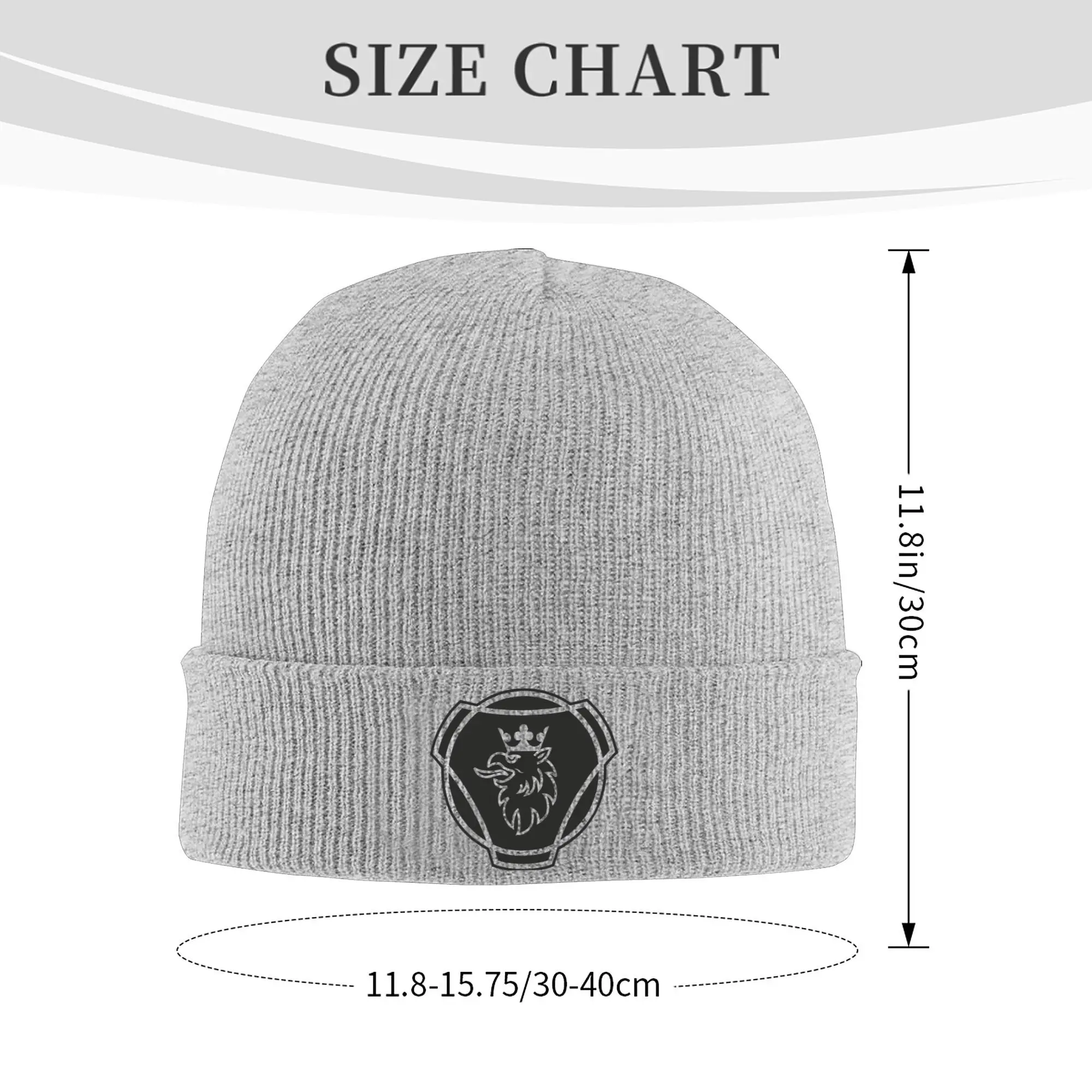 Custom Sweden Saabs Scanias Skullies Beanies Caps Streetwear Winter Warm Men Women Knitted Hats Adult Heavy Lorries Bonnet Hat