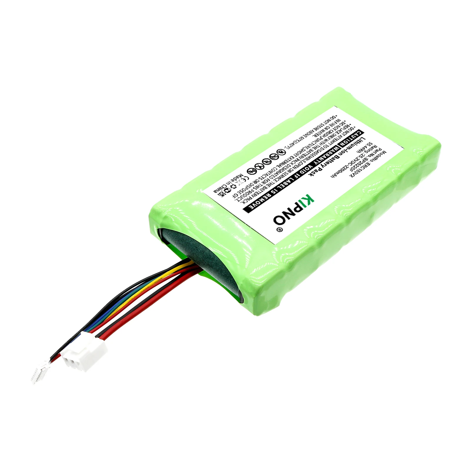 KIPNO Аккумулятор для пылесоса 25,2 В/2200 мАч BP25220F для Eureka NEC180 Pro, Midea VSS1800