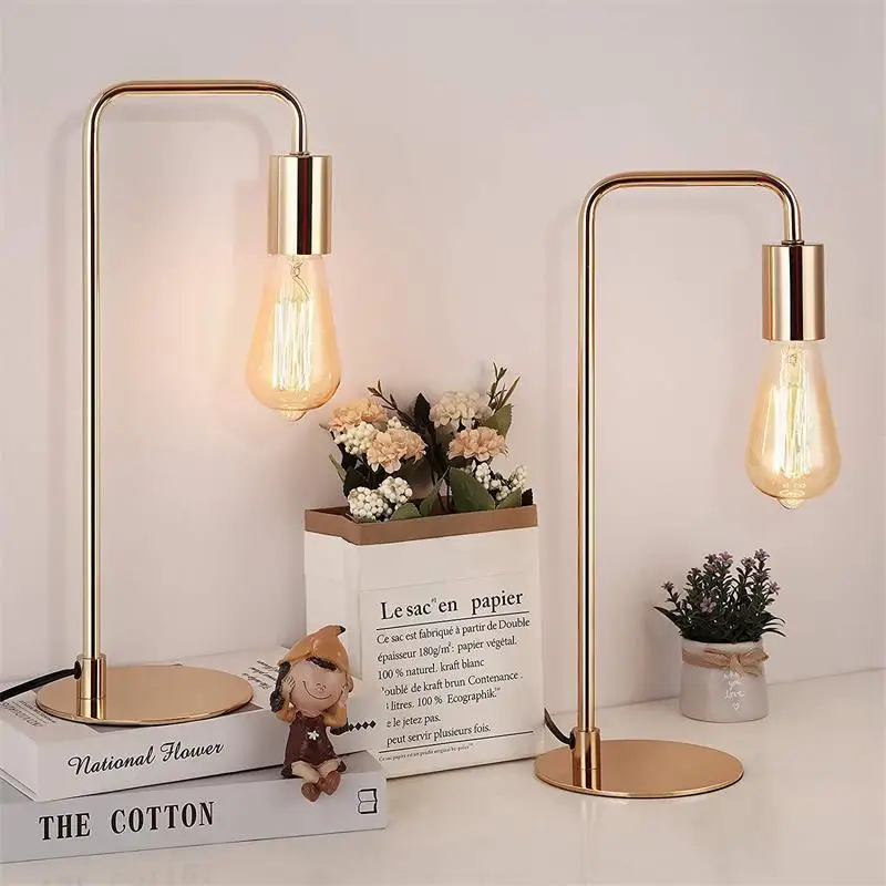 Desk Lamp Bedroom Bedside Night Lights Dressing Table Office Study Lighting Fixture