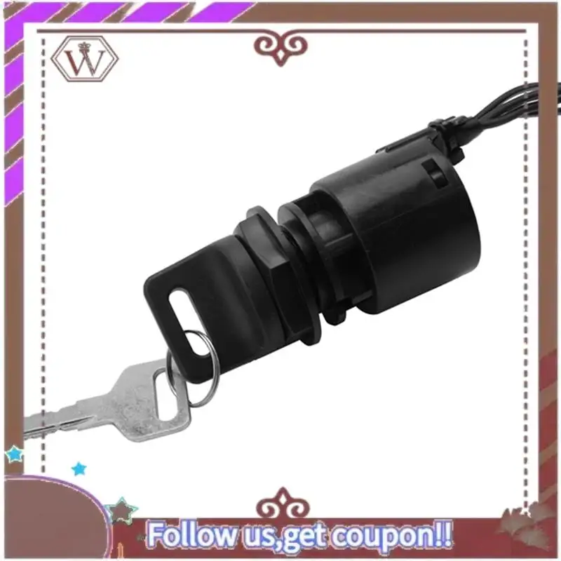 

A57E-Boat Ignition Lock Ignition Switch 35100‑ZV5‑013 Replacement Parts For BF115 BF135 BF150 BF200 BF225