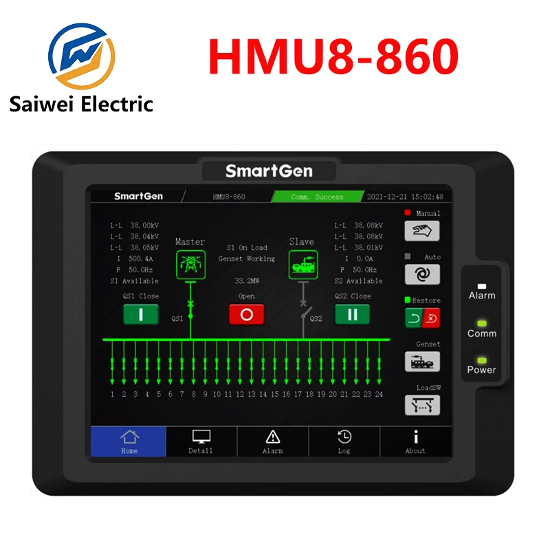 

HMU8-860 Smartgen Dual Power Remote Monitoring Controller