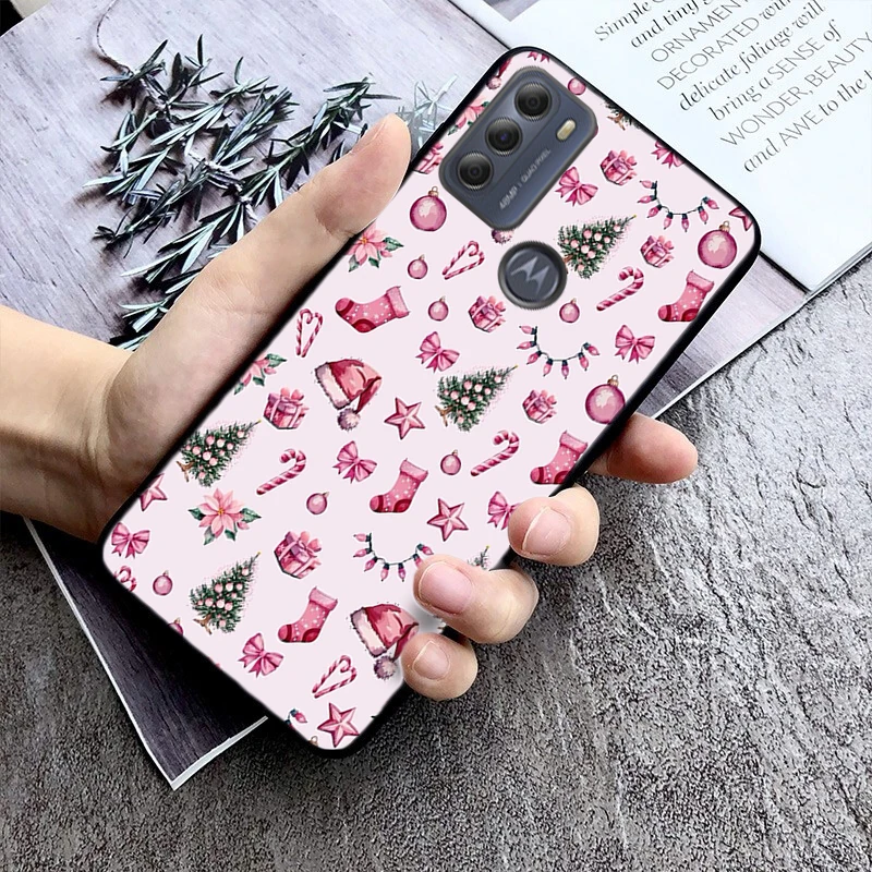 

Phone Case For Moto G85 G55 G05 G14 G75 G60S G50 G10 G20 G30 G60 G13 G32 G84 G54 G53 G72 G24 Power Aesthetic Christmas