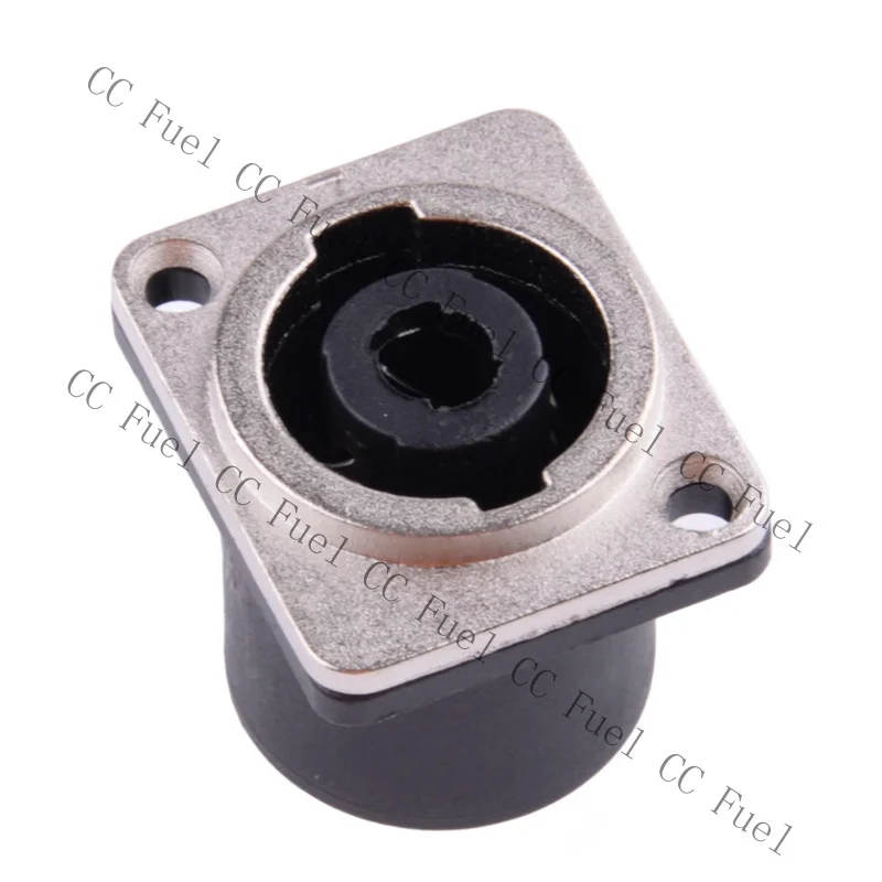 C+ 4Pc 4Pin Female Four Core Speaker Connector Adapter Audio Cable Panel Socket yp