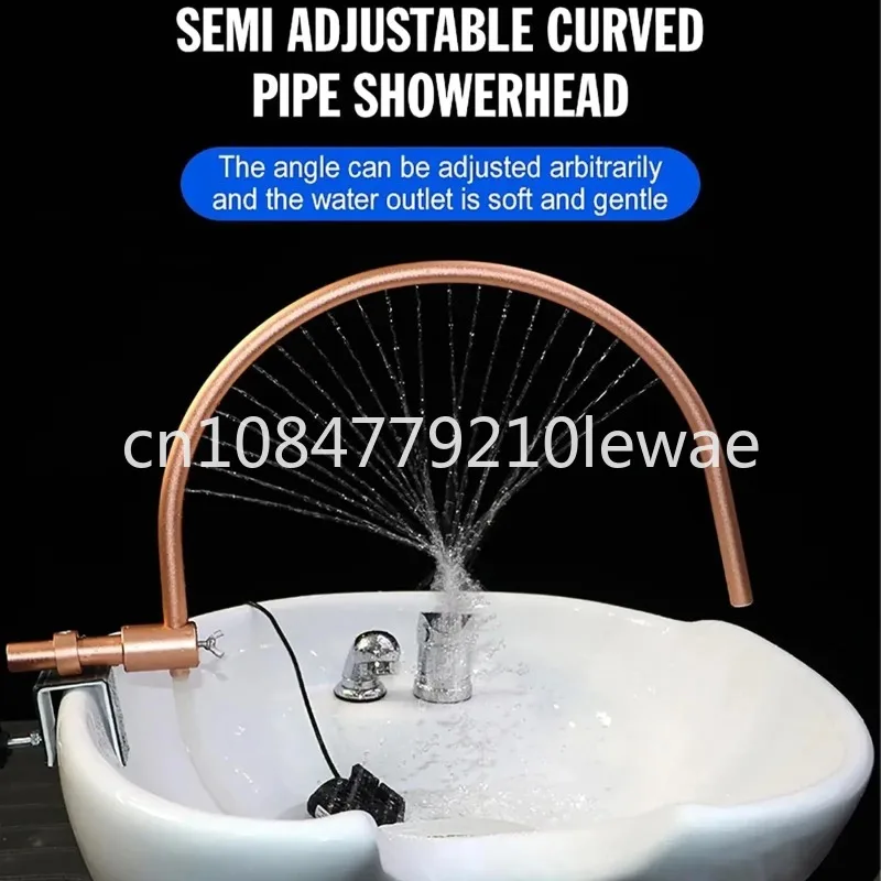 Head Spa Equipment Water Therapy Water Circulation Waterfall Shower for Salon Shampoo Bowl Bed Salon Equipment Japanese Style