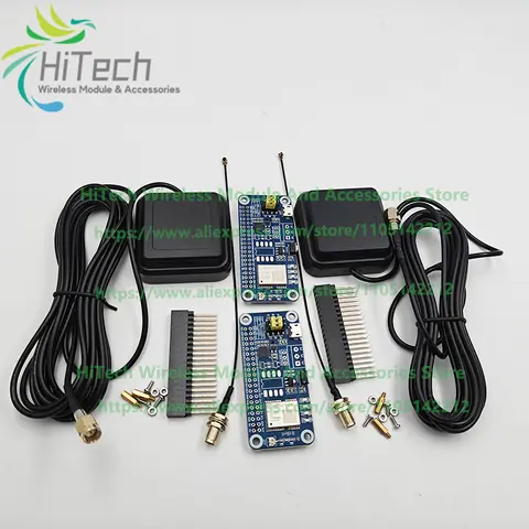 1PCS Waveshare LC29H Series LC29HDA LC29HBS LC29HAA GPS Module in stock for Raspberry Pi, Dual-band L1+L5 Optional RTK Function