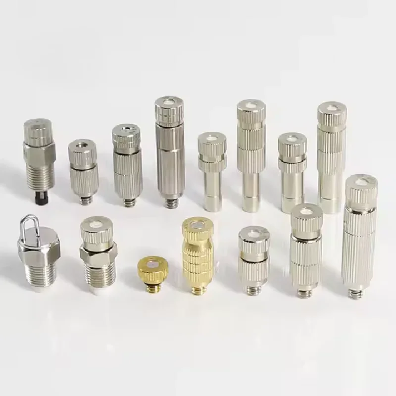 stainless steel brass fan tip industrial spray vee jet nozzle,flat fine mist water nozzles