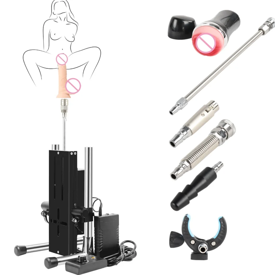 فريدورتش آلة الجنس المعدنية القوية آلات الحب الجنسية المستقرة مع دسار 3-9 سنتيمتر طول السكتة الدماغية آلة الجة الجة للعب الكبار #1