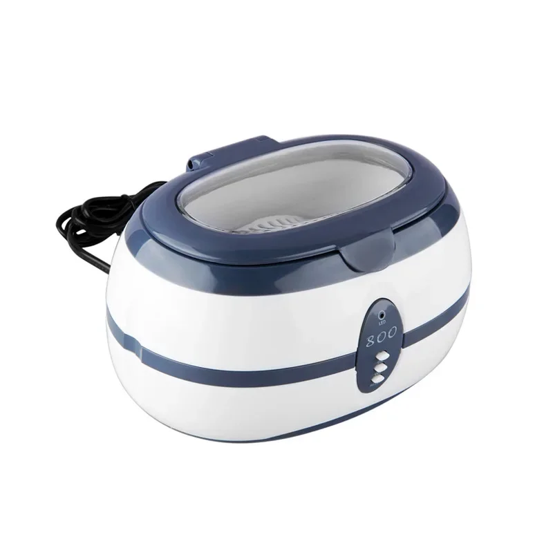 600ML Ultrasonic Cleaning Machine for Household VGT800 Cleaning Glasses, Watches, Jewelry,Automatic Cleaning Machine