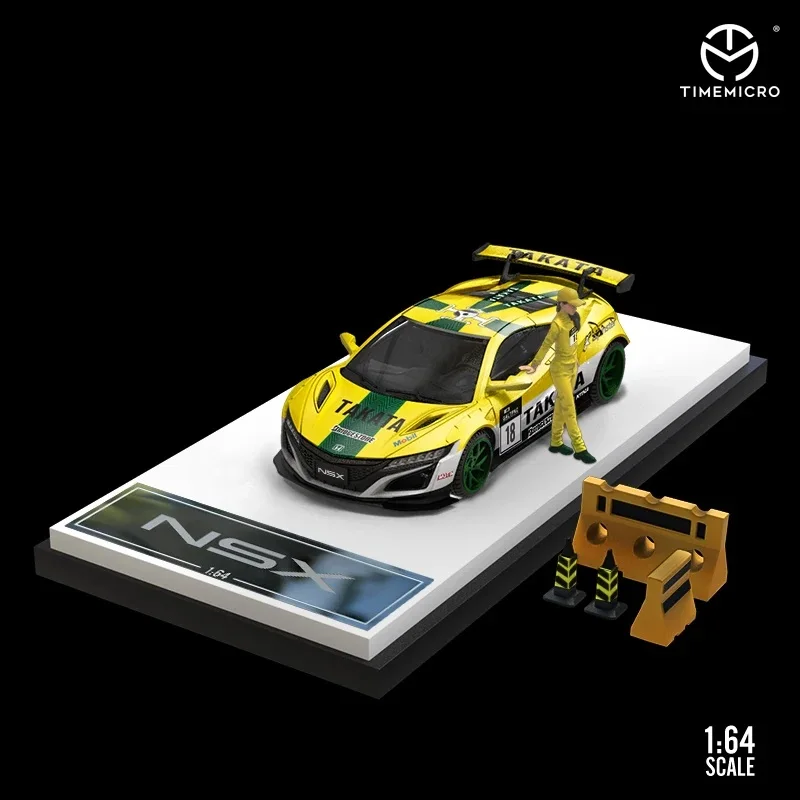 Time Micro 1:64 NSX TAKATA Diecast Model Car