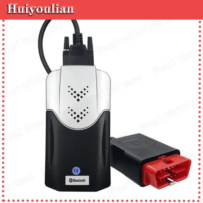 Bluetooth Car Fault Diagnostic Scanner DS150 VD Dual Board V9.1 2021.11 Automotive Testing Tool