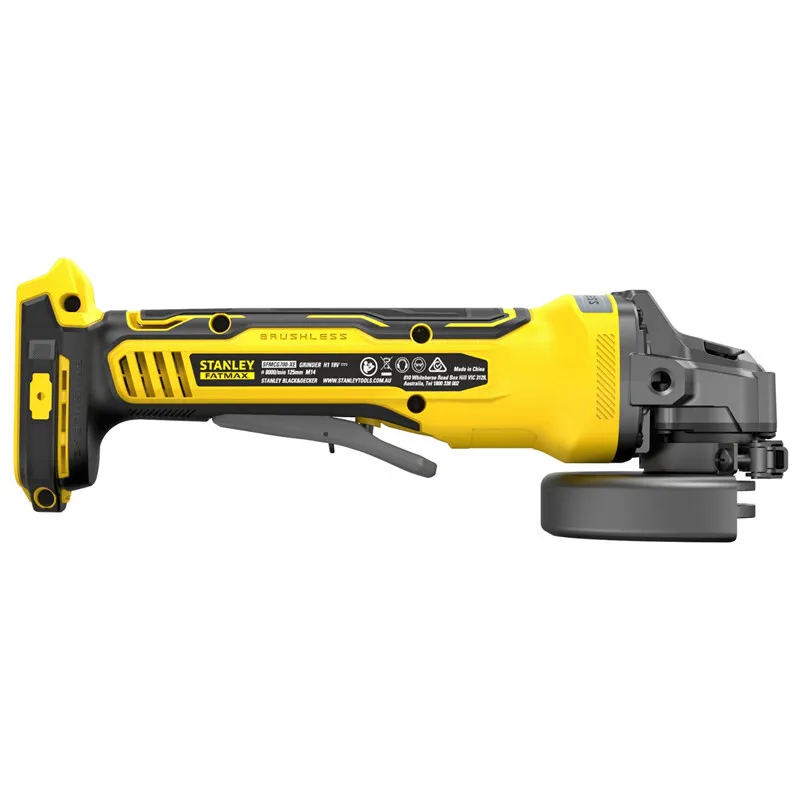 Stanley SBG700 Angle Grinder Lithium Brushless 20V Rechargeable Woodworking Saw Blade High-Power Electric Tool.