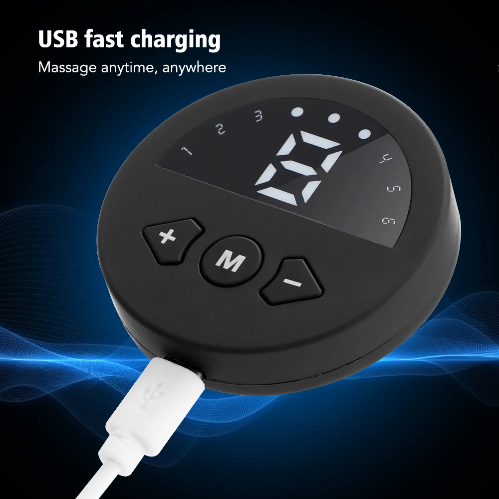 Sabuk Pengencang Perut Elektrik EMS Sabuk Pijat Pelangsing Tubuh Pemanas Stimulator Otot Perut Hangat Kebugaran Menurunkan Berat Badan