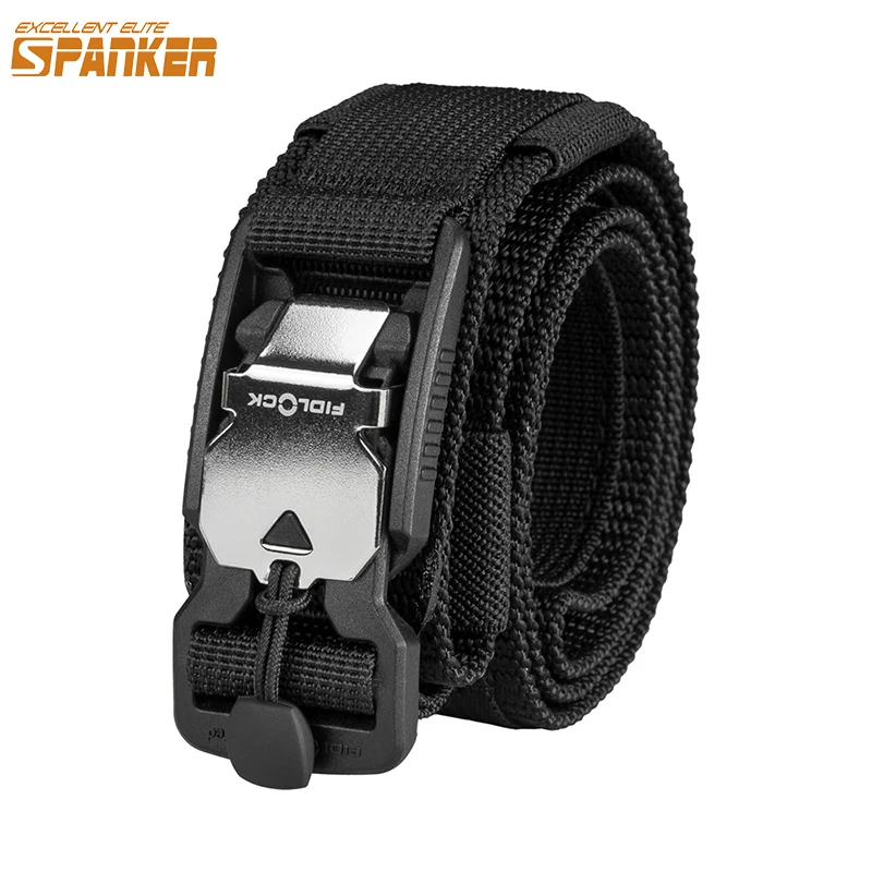 

Ремень тактический Мужской с магнитной пряжкой, нейлоновый пояс с быстроразъемным креплением, брезентовый, для отдыха на открытом воздухе и охоты