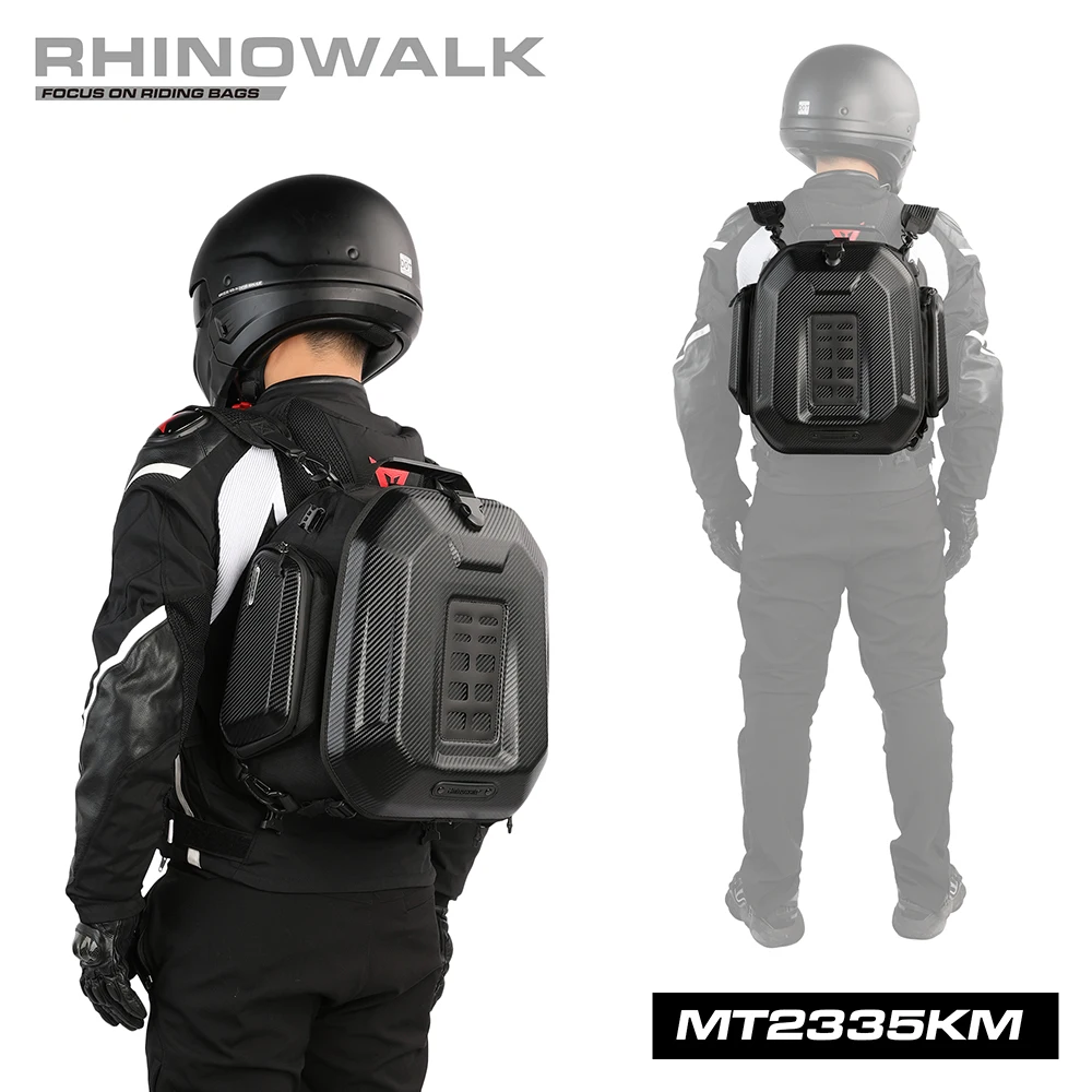 Rhinowalk-waterproof Motorcycle Bag, Motorcycle Top Box, Universal For BMW, Luggage Panniers, Rear Top Cases, Three Styles - Image 5