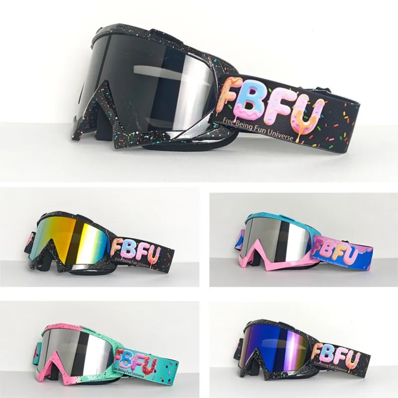 New Style All Terrain Protective Goggles, For Motorcycle, Skiing, Cycling and Multi-scene Outdoor Sports
