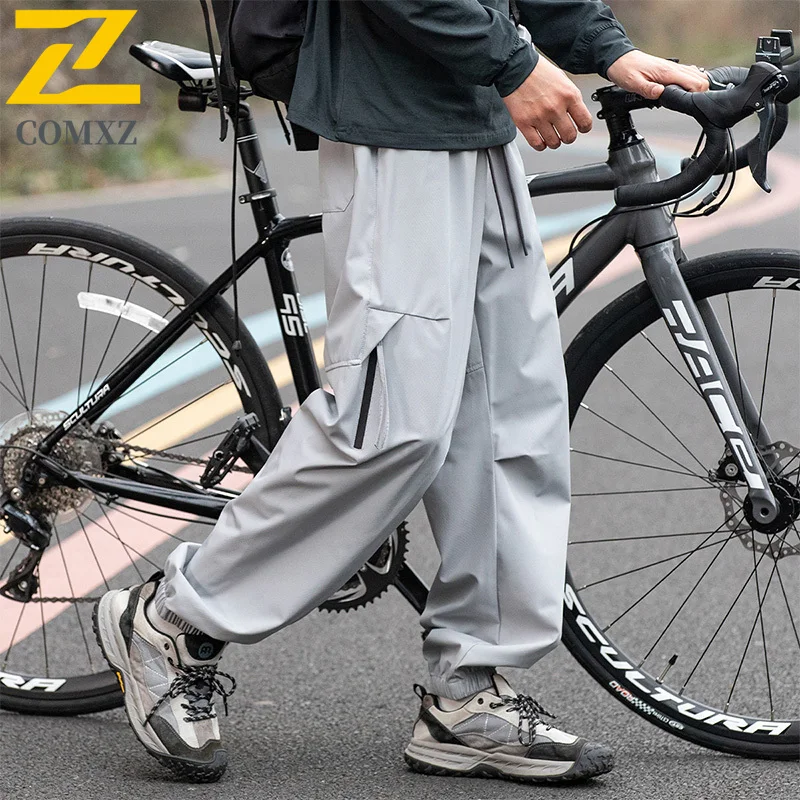 2025 Men's Cargo Pants Water Repellent Soft Trousers Autumn New Outdoor Trail Ready Comfort Utility Essential Lightweight Pants
