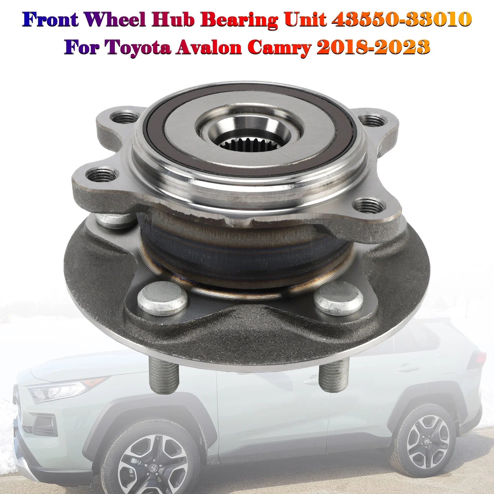 

Подшипник ступицы переднего колеса Artudatech 43550-33010 для Toyota Camry 2018 2019 2020 2021 2022 2023