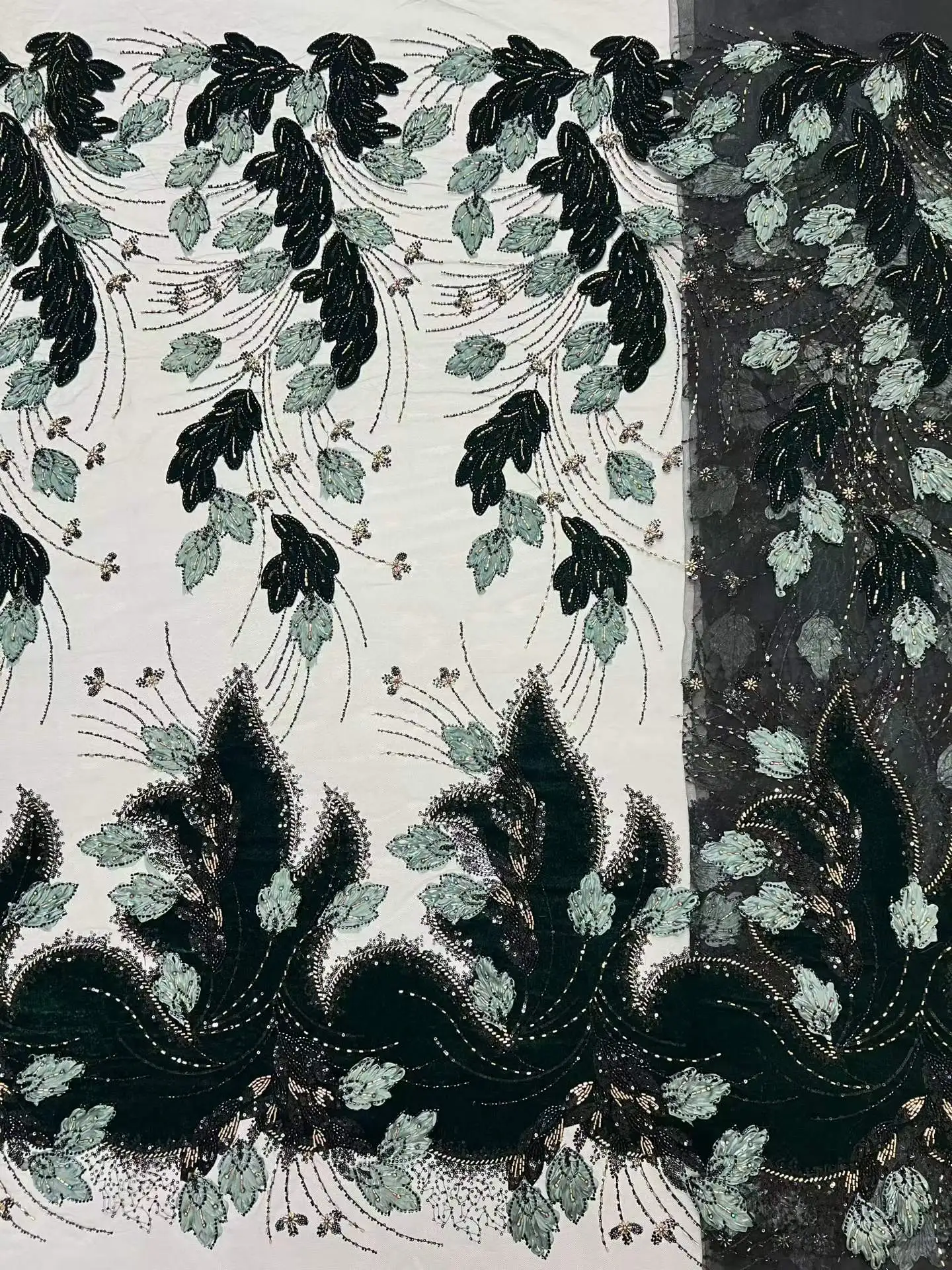 Зеленая ткань из африканского – обзор и цена Sewing Velvet Fabric