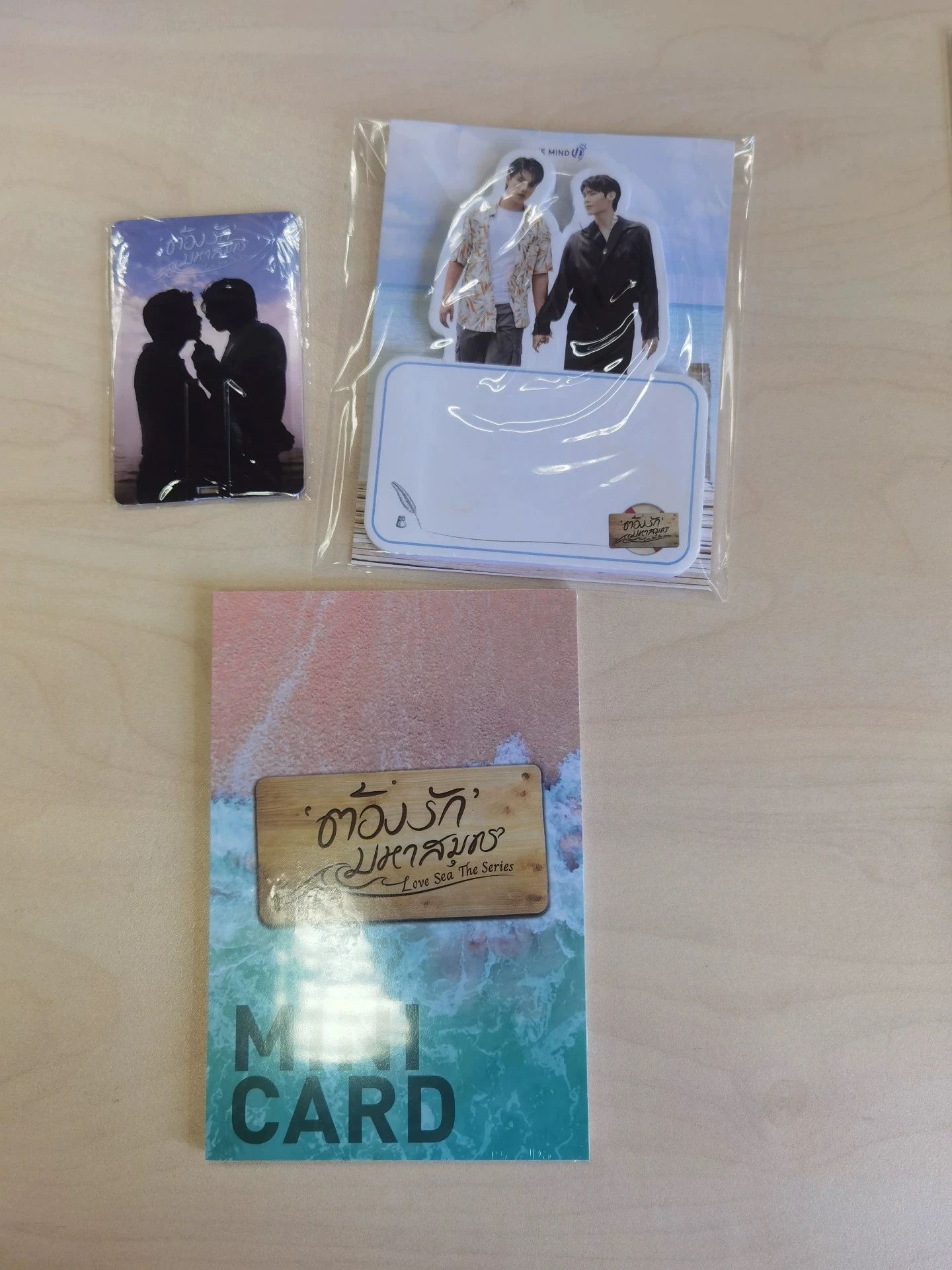 Love Sea バンコク スペエピ FortPeat サイン入りチェキ 2025 Thai Drama Love Sea The Series FortPeat Fortpeat Peat Wasu