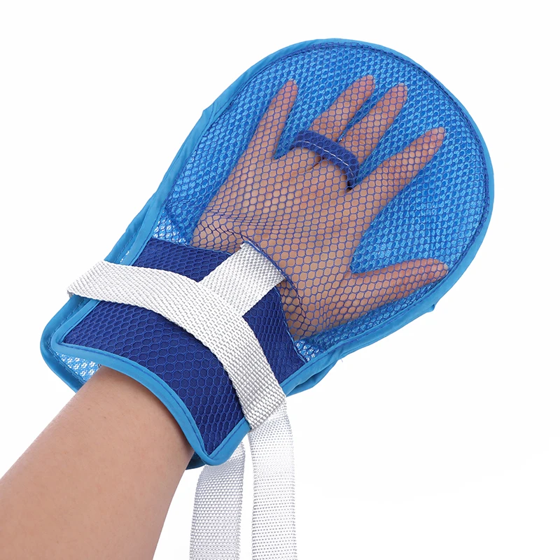 【1Pc Restraint Glove Detachable Bedridden Patient Anti Fall Hand Constraint Protector Elderly Fixed Glove】