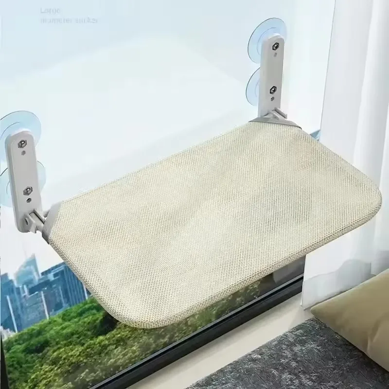 Picture 6: New Cat Hammock Suction Cup Foldable Hammock Suspended Cat Nest Cat Bed Balcony Window Glass Cat Hammock Cat House
