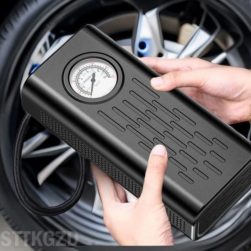 

Wireless Car Air Pump Portable Air Compressor Electric Fast Air Pump Accurate Pressure Air Pump For Car Motorcycles Bicycle Ball