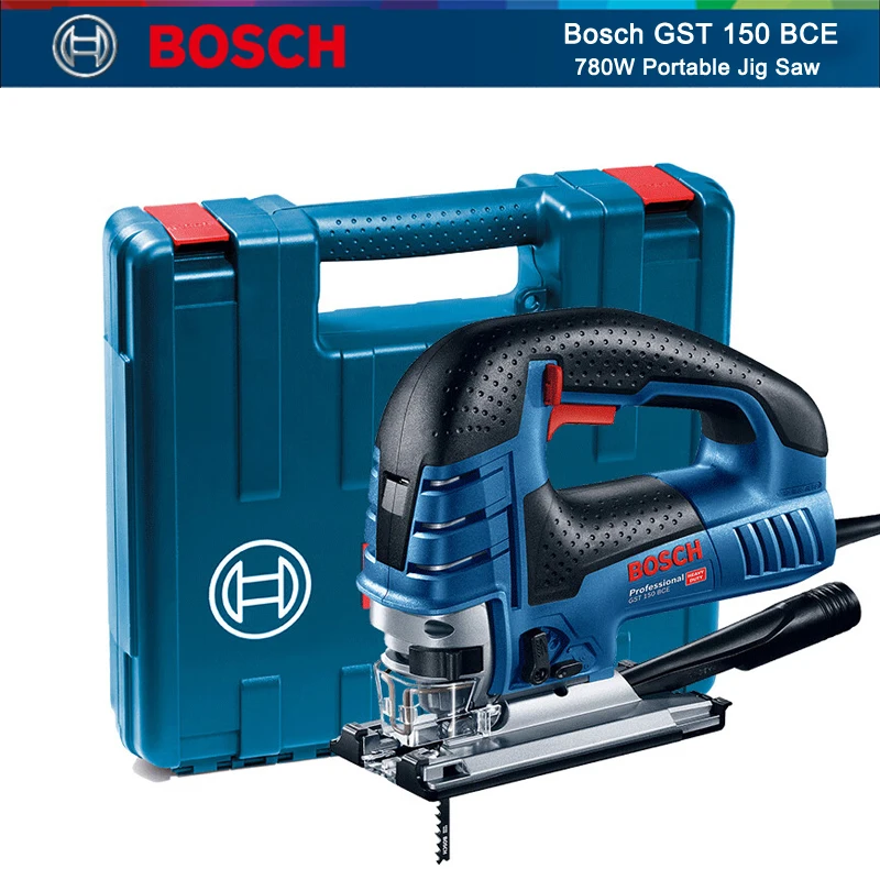 

Переносная Лобзик Bosch GST 150, 780 Вт, Электрическая цепная пила, деревообрабатывающий станок, многофункциональный лобзик, электроинструменты 500-3100 об/мин