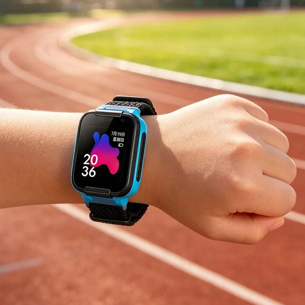 Universelles magnetisches Smartwatch-Nylonarmband mit Schnalle für Kinder 15/16/17mm Atmungsaktives, verstellbares, elastisches Ersatzarmband – Detail 19