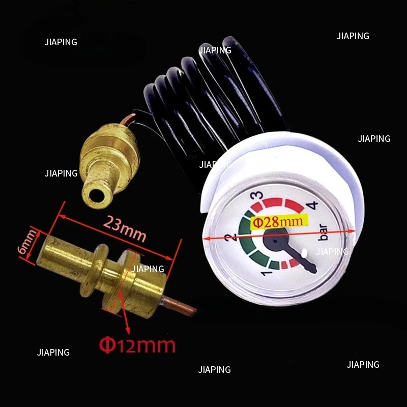 Cocok untuk Penggantian Pengukur Tekanan Bagian Boiler Pengukur Tekanan Uap Pengukur Tekanan Gas