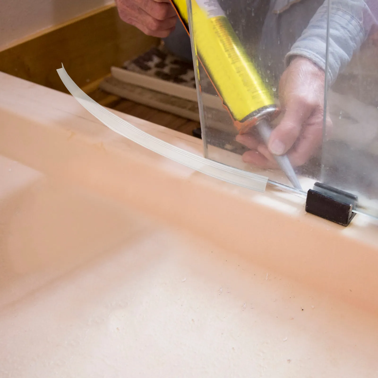 

Набор из 6 водонепроницаемых уплотнительных лент для душа из высококачественного силиконового каучука: прочные, долговечные, легко устанавливаются, без протечек