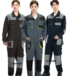 Work Overall Uniform Men Women Working Coveralls Welding Suit Car Repair Workshop Mechanic Oxford Durable Carpenter Overalls 5XL