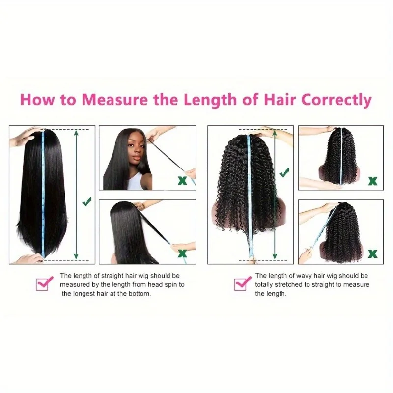 200% Dichte Body Wave Brasilianisches Remy Echthaar Vollmaschinell Gefertigte Perücke Kinky Curly Stirnband-Perücke für Frauen – Detail 9