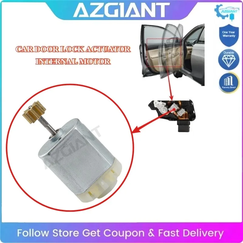 

AZGIANT Car Central Control Motor for Jaguar XF X260 MK2 X351 Door Lock Actuator FC-280 Professional Low Noise 12V DC Motor