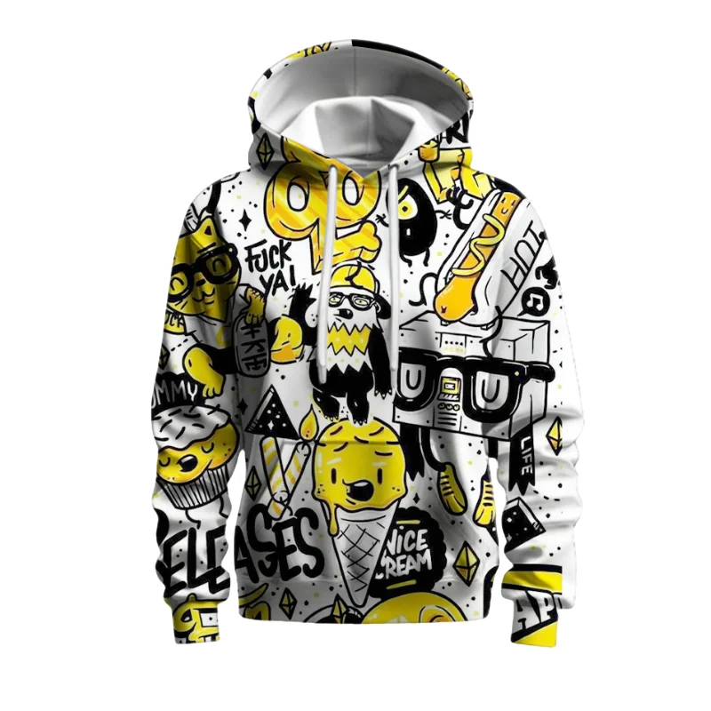 

Adults Children Unisex Spring and Autumn New Fashion 3D Printed Long-sleeved Hoodie Outdoor Leisure Street Fashion Wear 25-26