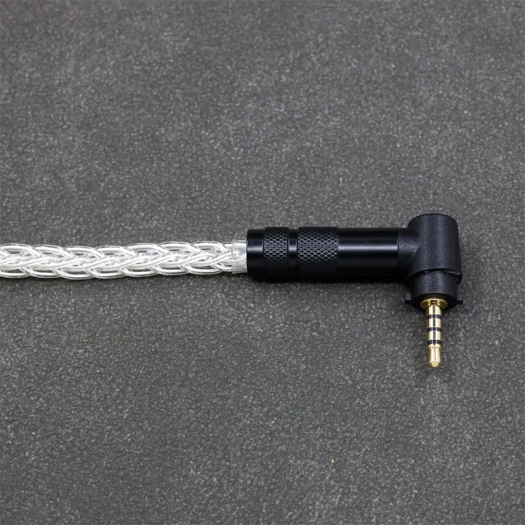 8 코어 99% 7n 순수 실버 팔라듐 이어폰 헤드폰 케이블 Fostex T50RP 50주년 기념 RP 스테레오 LN008498