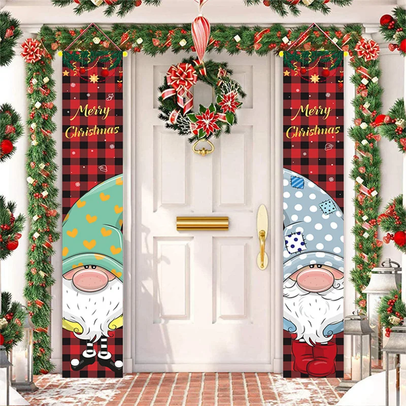 Christmas Banner Of The Festival Exquisite Holiday Decoration Great For Winter Parties Easy To Hang And Disassemble Happy