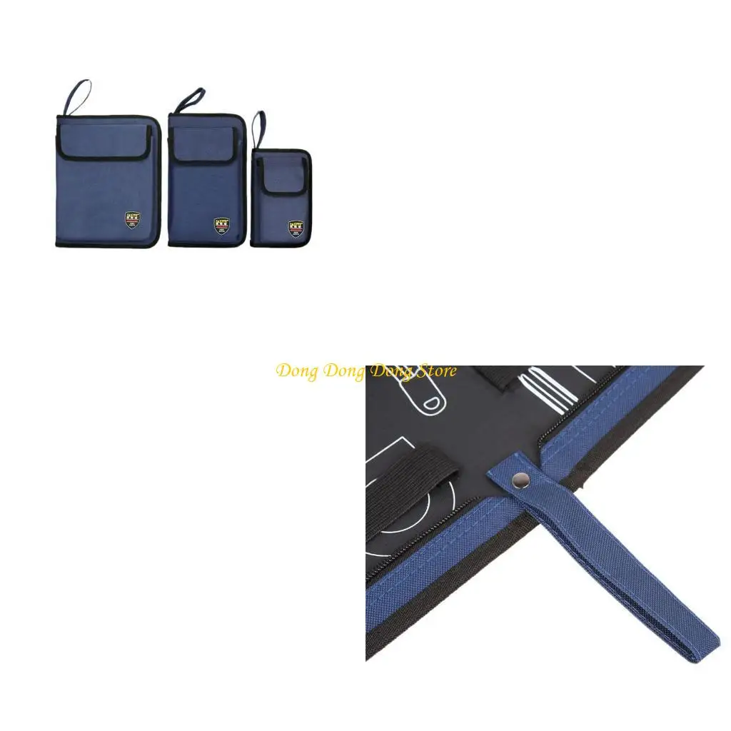 

Professional Electricians Hard Plate Tool Bag Storage for Case Multifunction