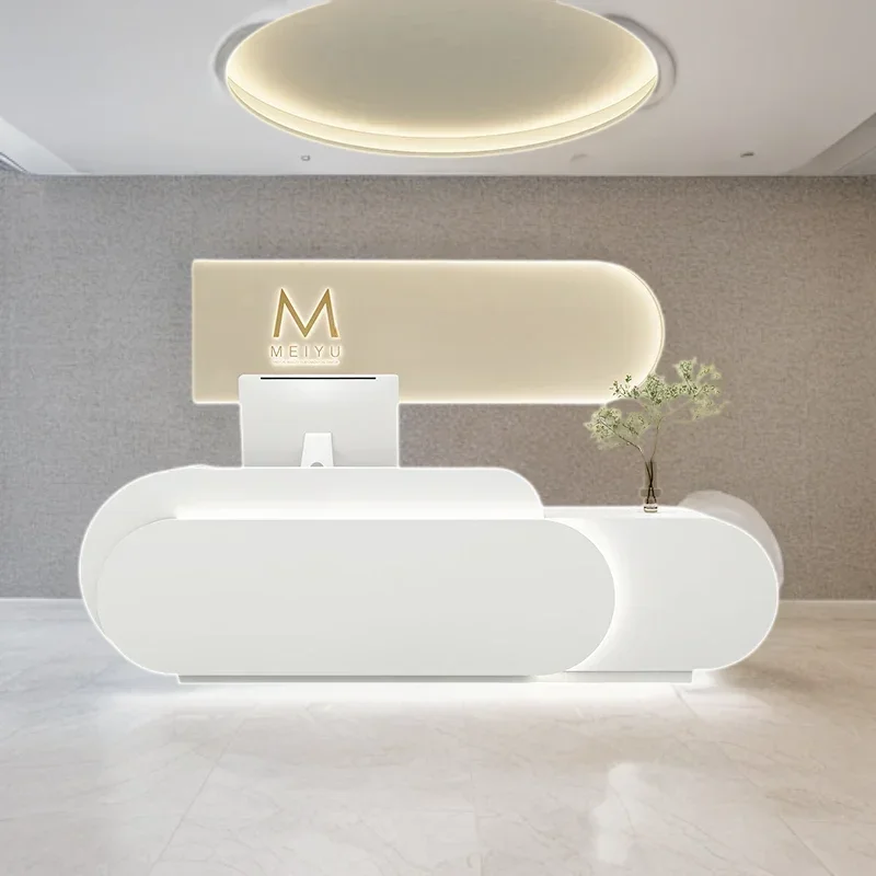 

Стойка регистрации Pulpito, стойка регистрации, центральные столы для клиентов, столы для салона красоты, профессиональная офисная мебель, счетчики